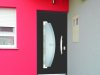 Galéria - hotové plastové a hliníkové dvere na svojom mieste - panel fasada_dub
