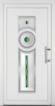 Plastove dvere ist-fuzia-zelena